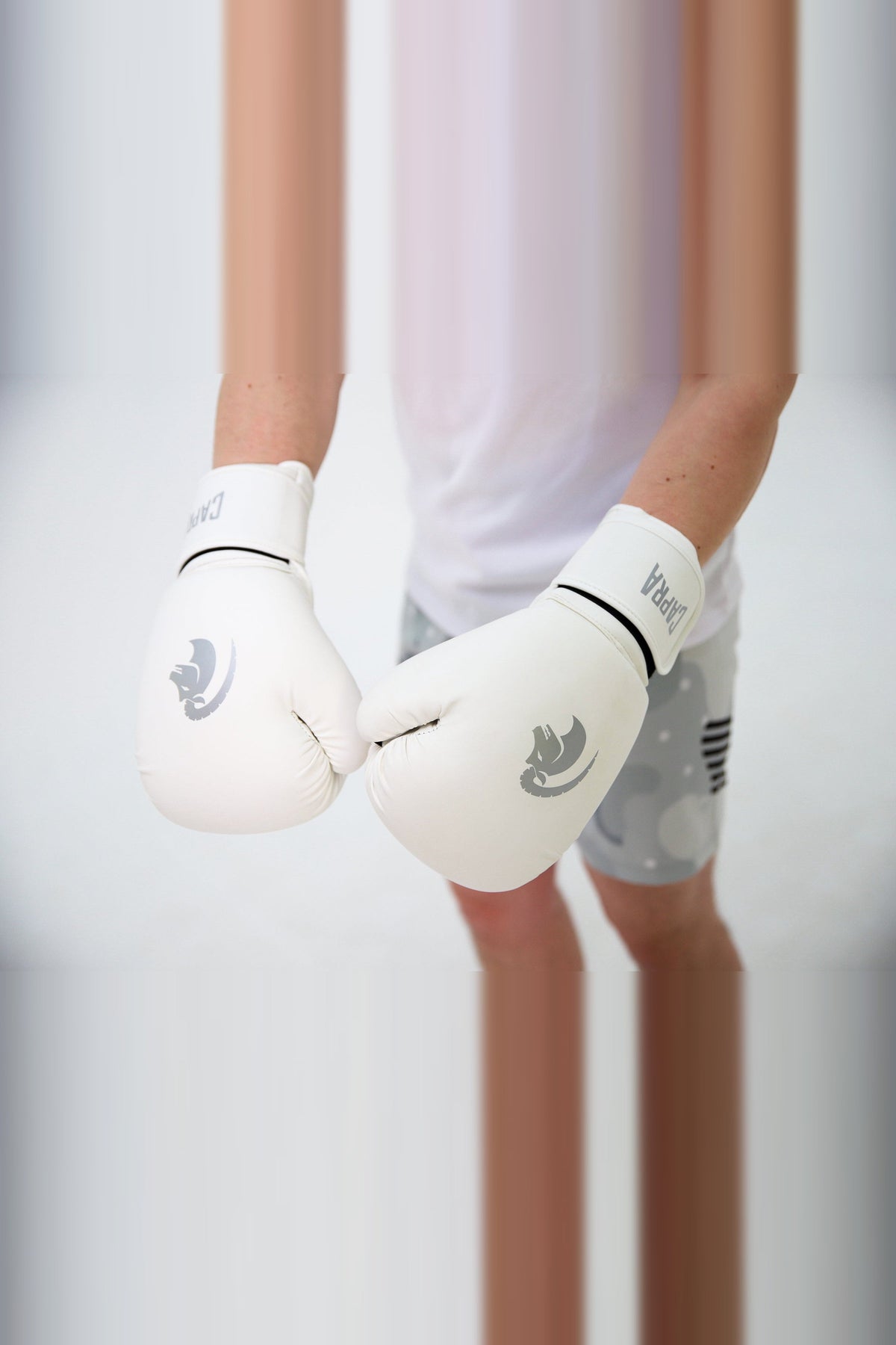 Capra Core (kick)bokshandschoenen zwart - achteraanzicht