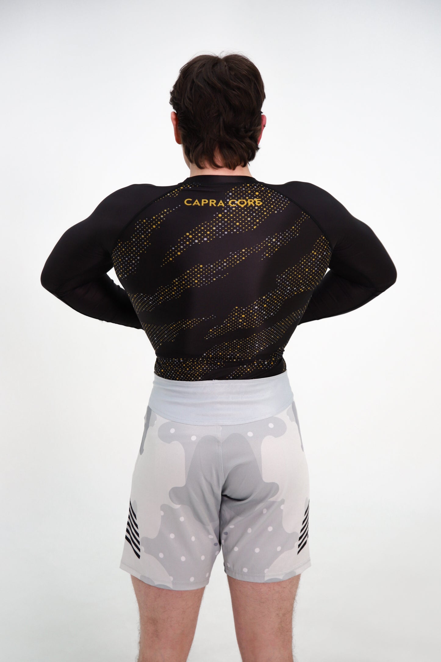 Capra Core rashguard longsleeve MMA outfit