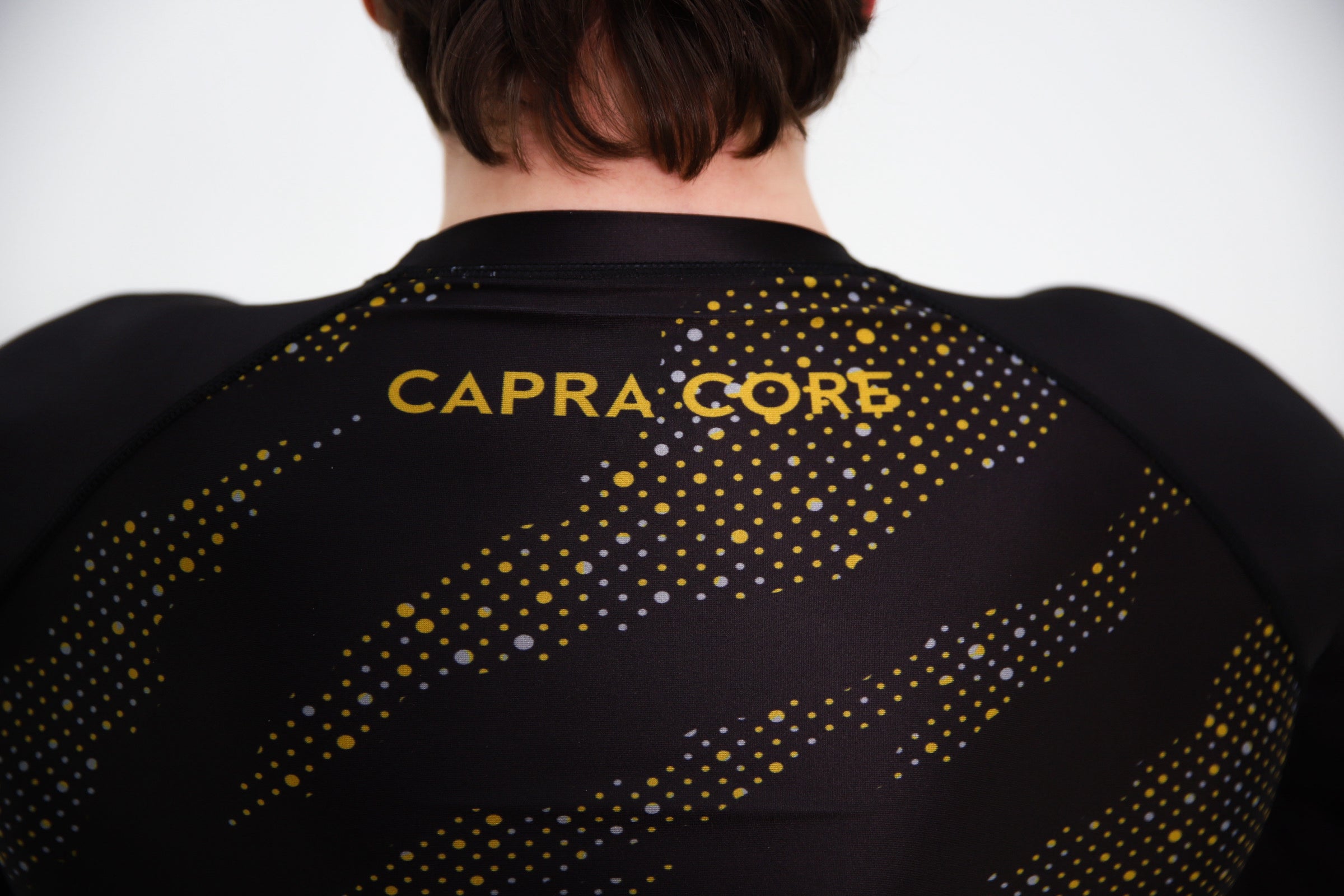 CAPRA Rashguard longsleeve gold edition - achterkant
