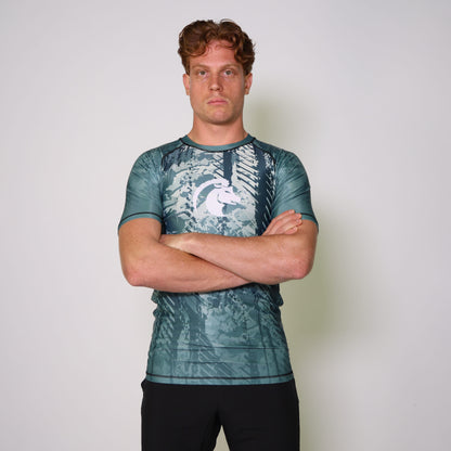 CAPRA RASHGUARD LONGSLEEVE GREEN