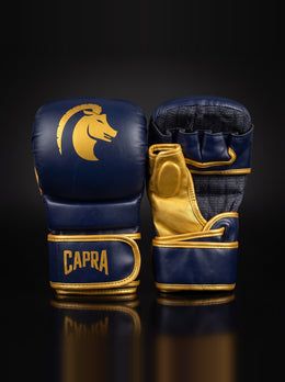 CAPRA MMA Sparring Gloves - Gold Edition