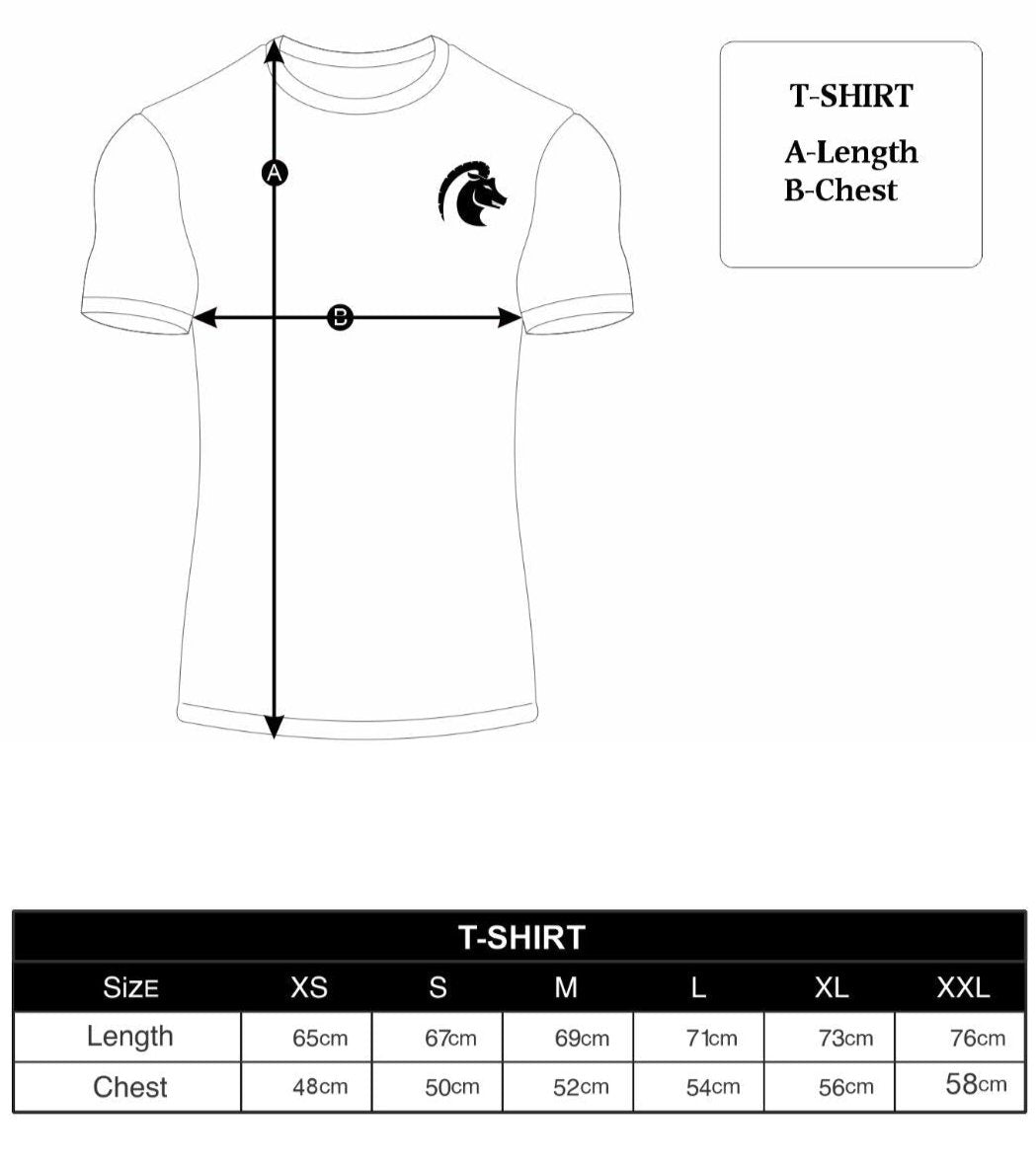 CAPRA T-SHIRT ZWART