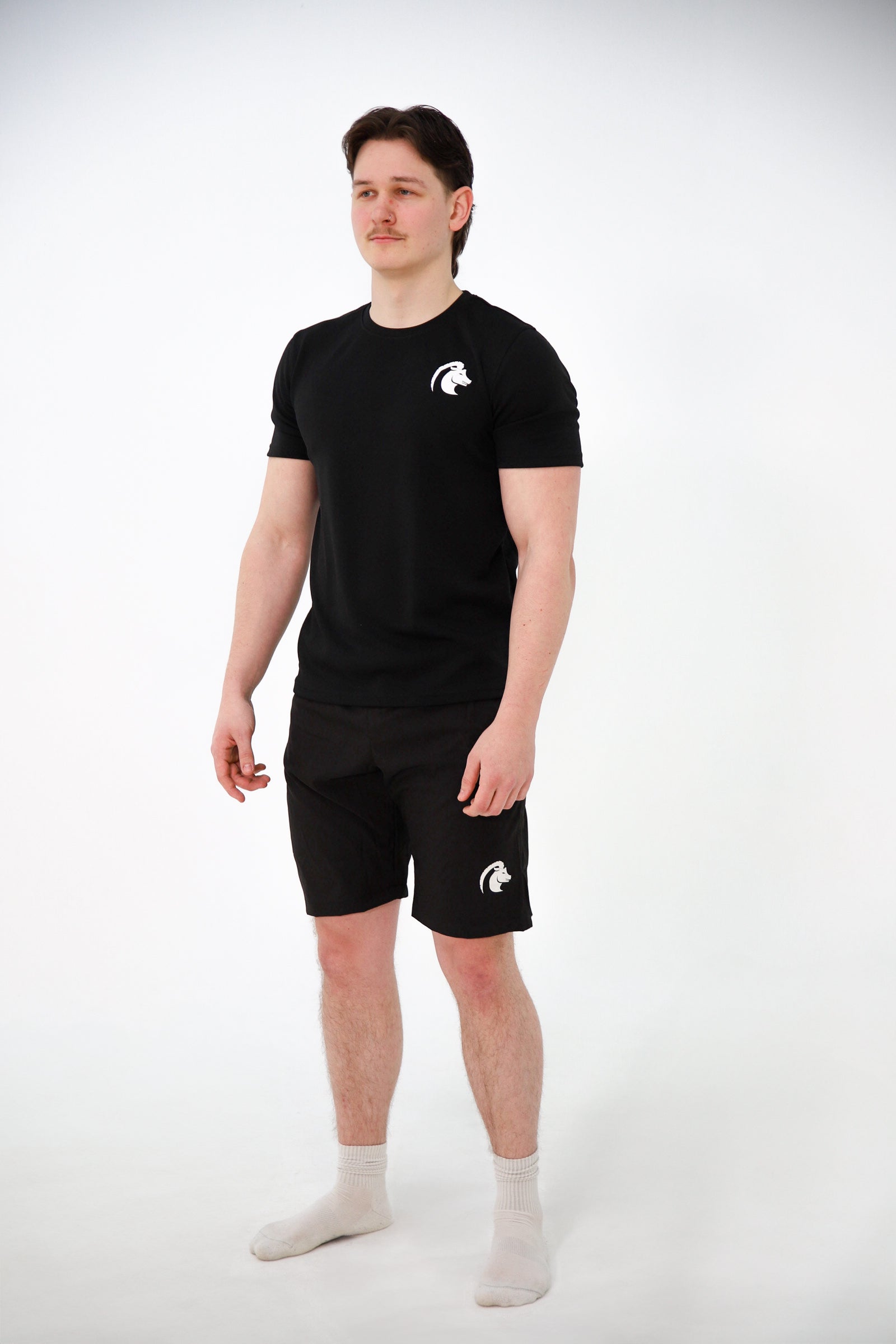 CAPRA T-SHIRT ZWART